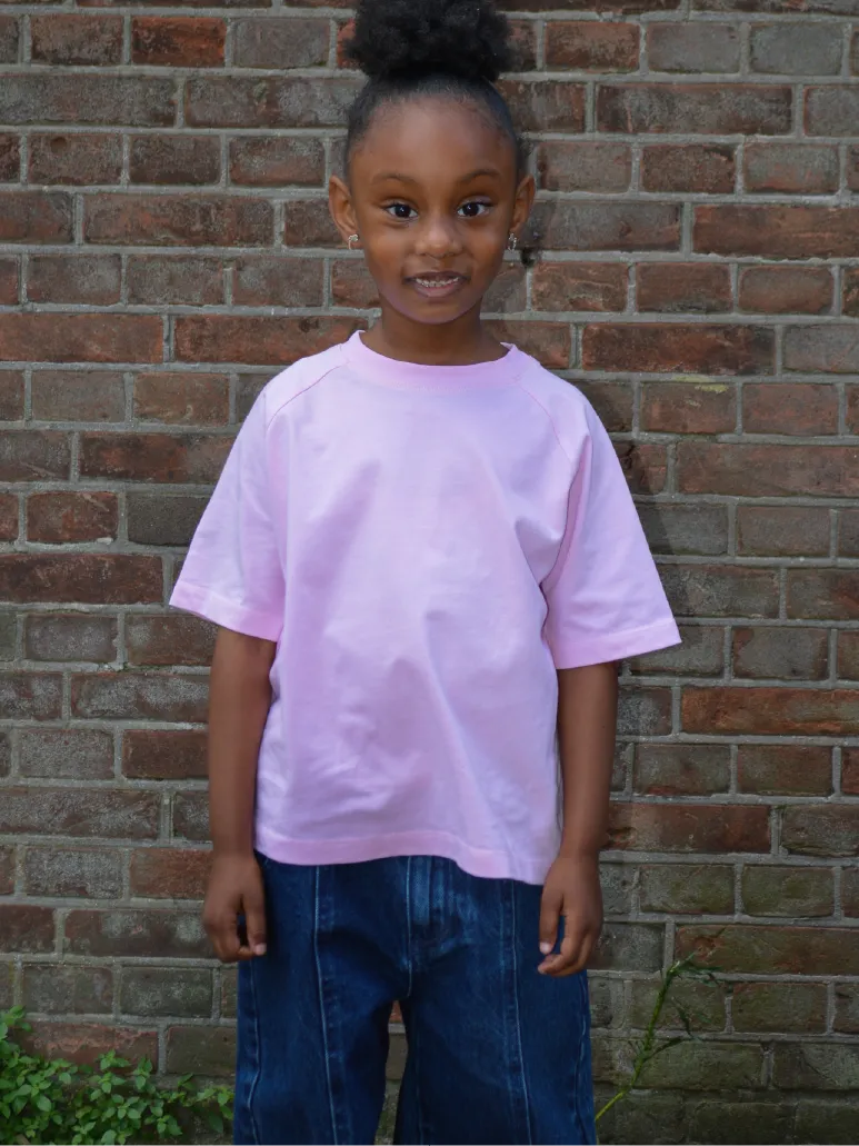 Toddie Oversized Tee Pink