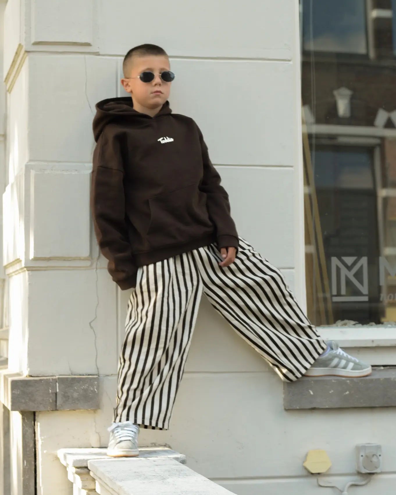 Striped Poplin Pants Toddie