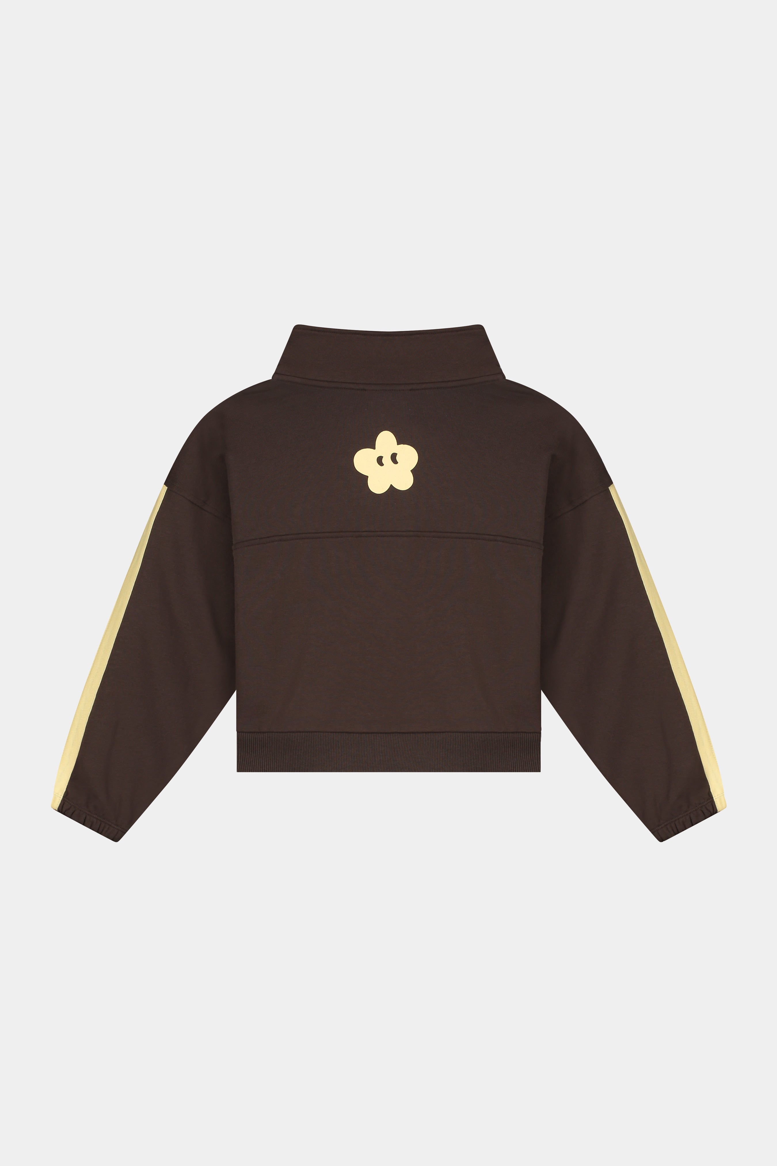 Half-Zip Sweater Brown