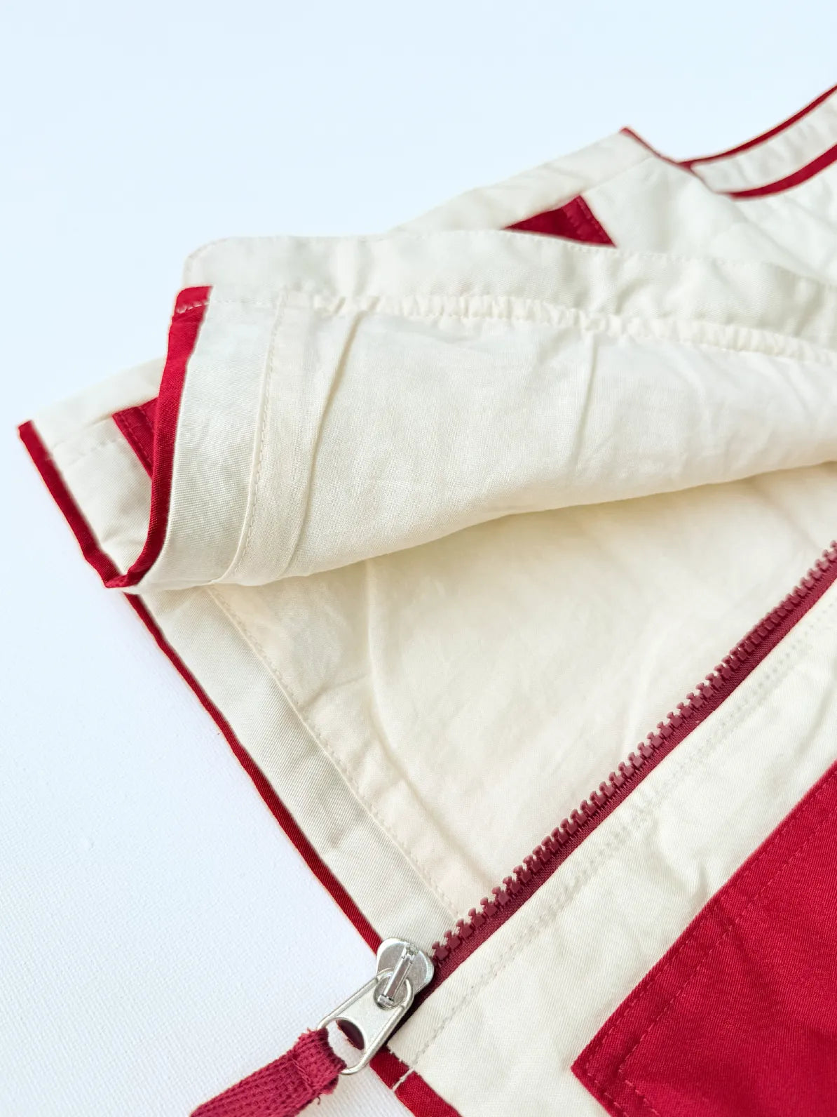 Padded Utility Gilet Cream