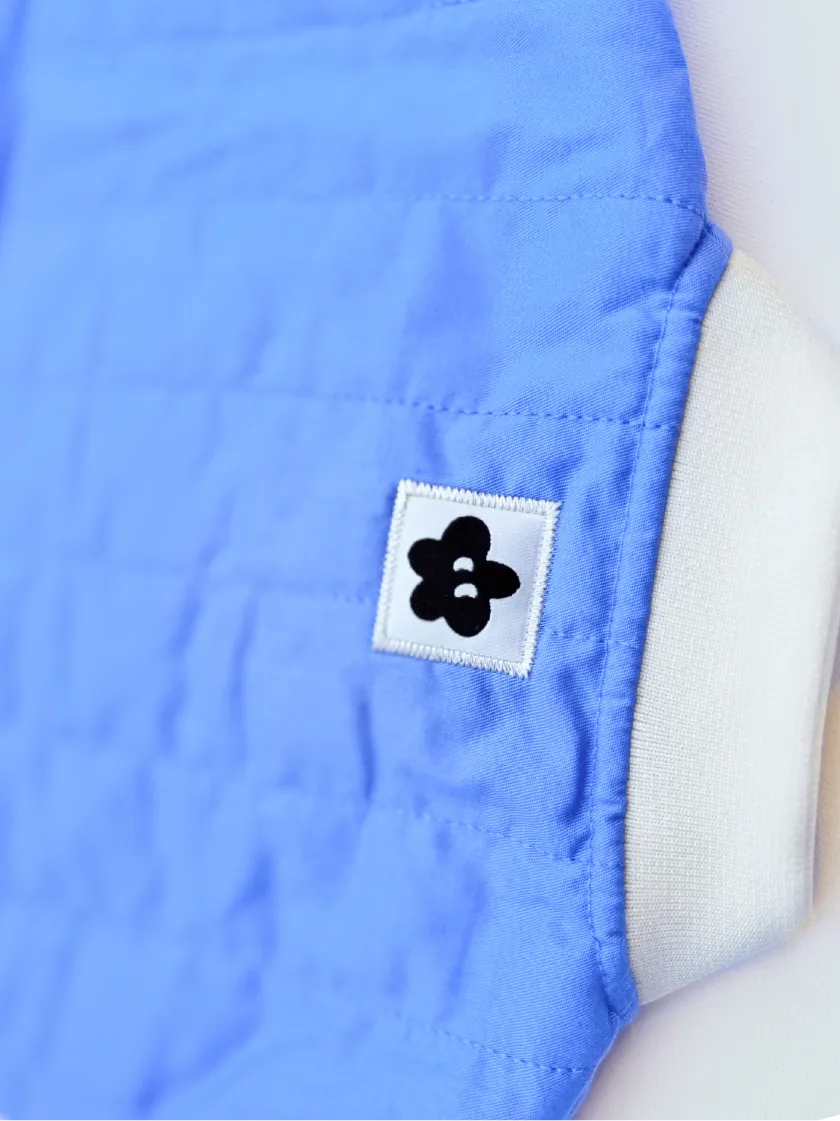 Padded Utility Gilet Blue