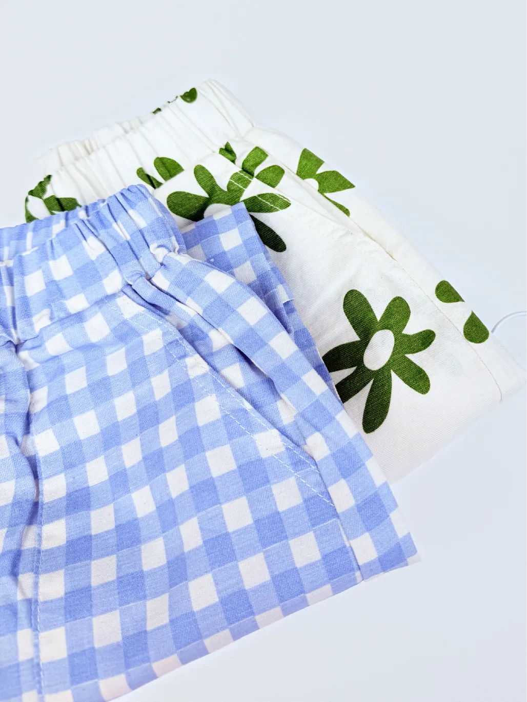 Cargo Gingham Pants