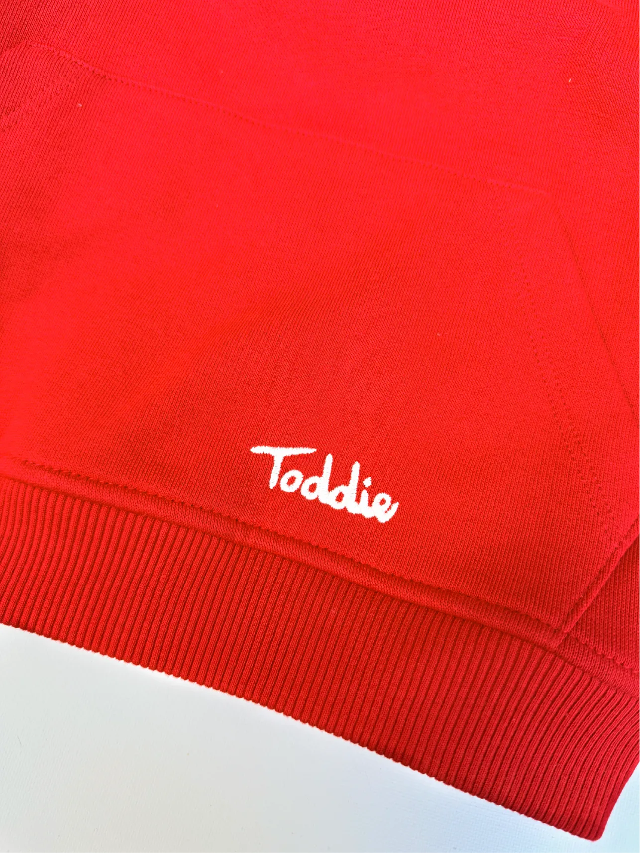 Watch Me Bloom Oversized Hoodie Red