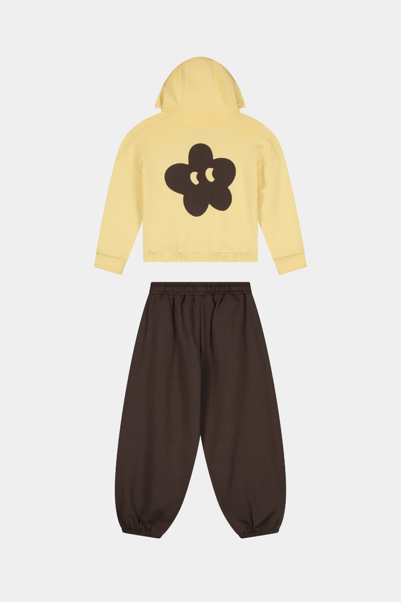 Toddie Unisex Jogger Set (Yellow/Brown)