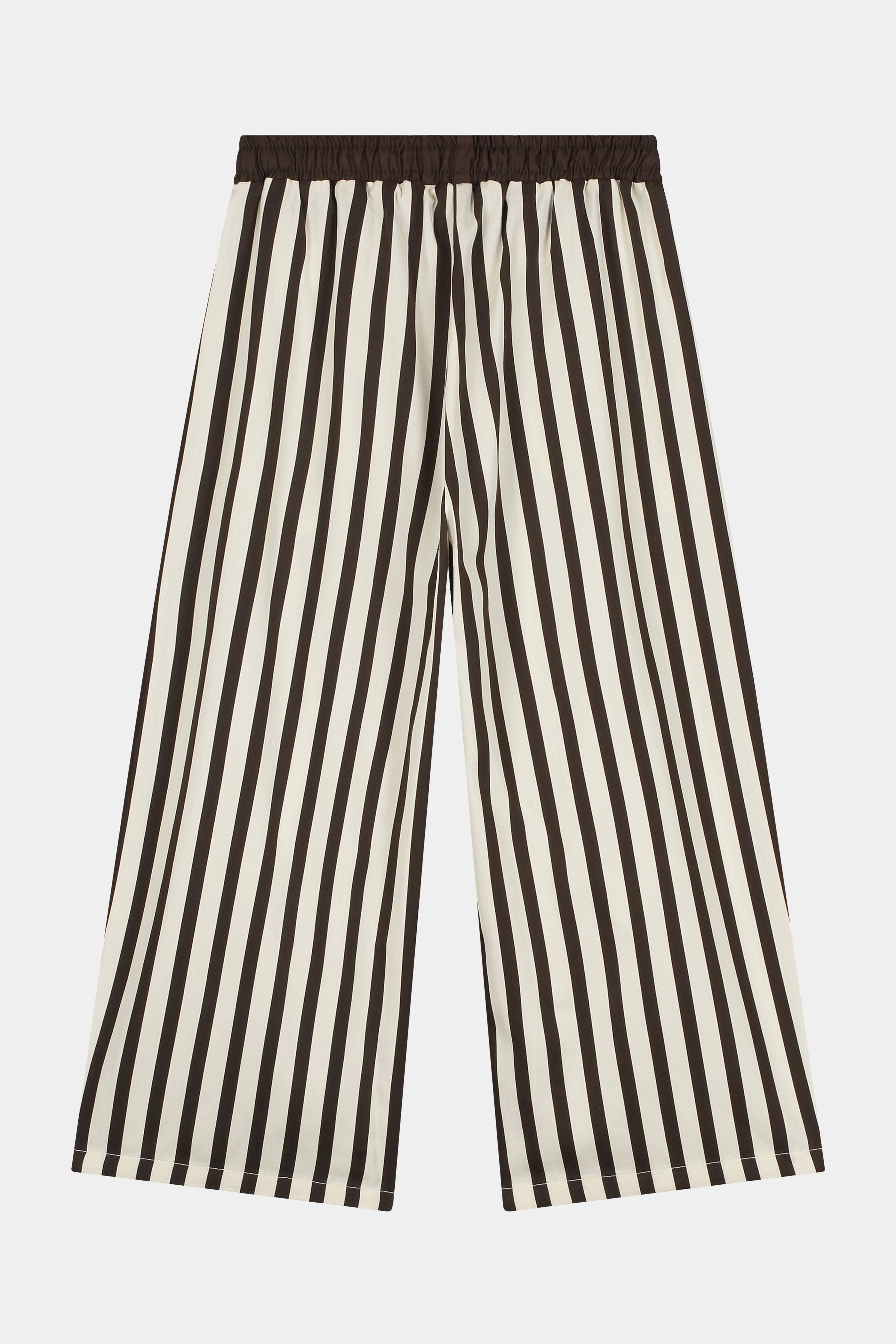 Striped Poplin Pants