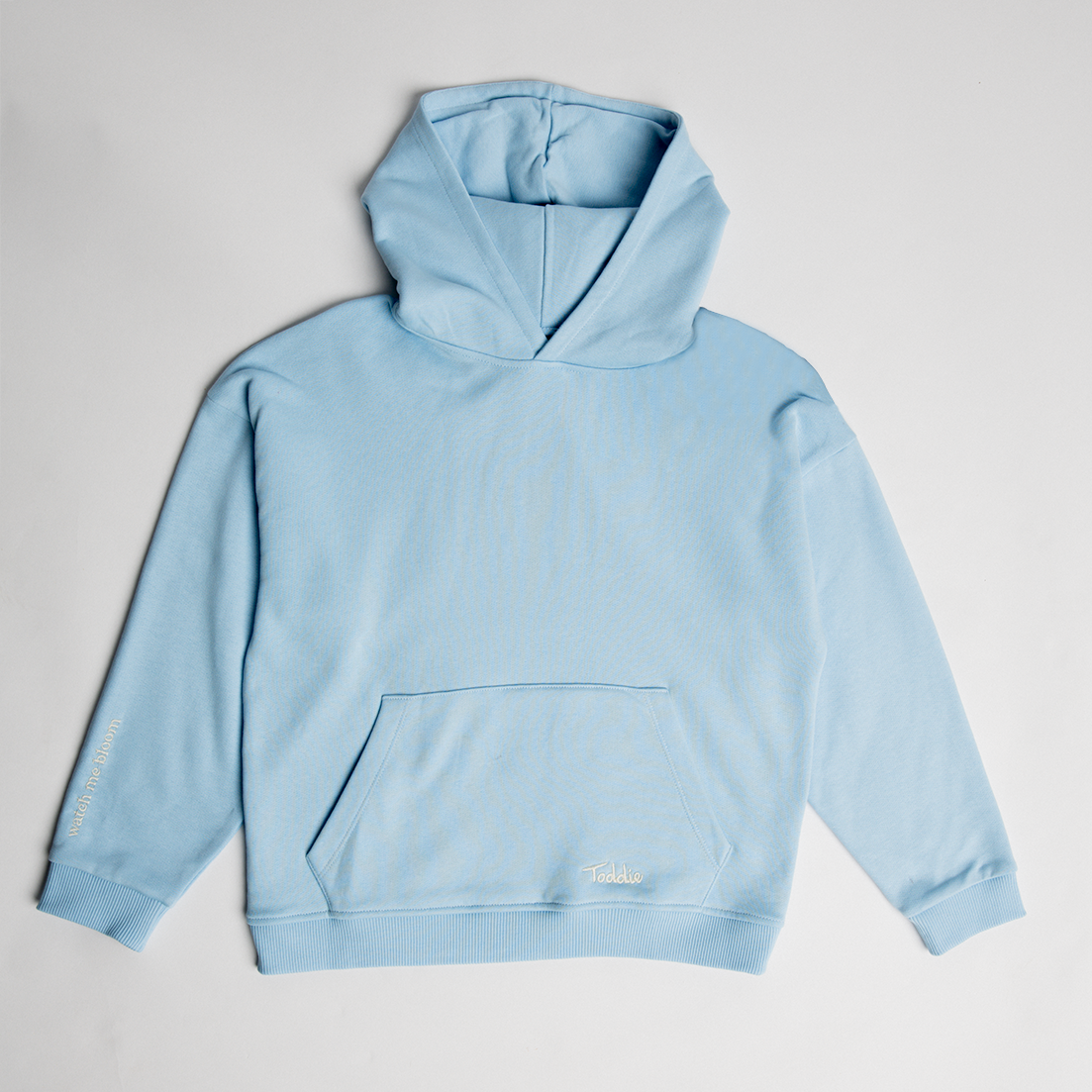 Blue hoodie, Toddie, oversized, Streetwear, Cotton, Unisex, kidswear, streetwear