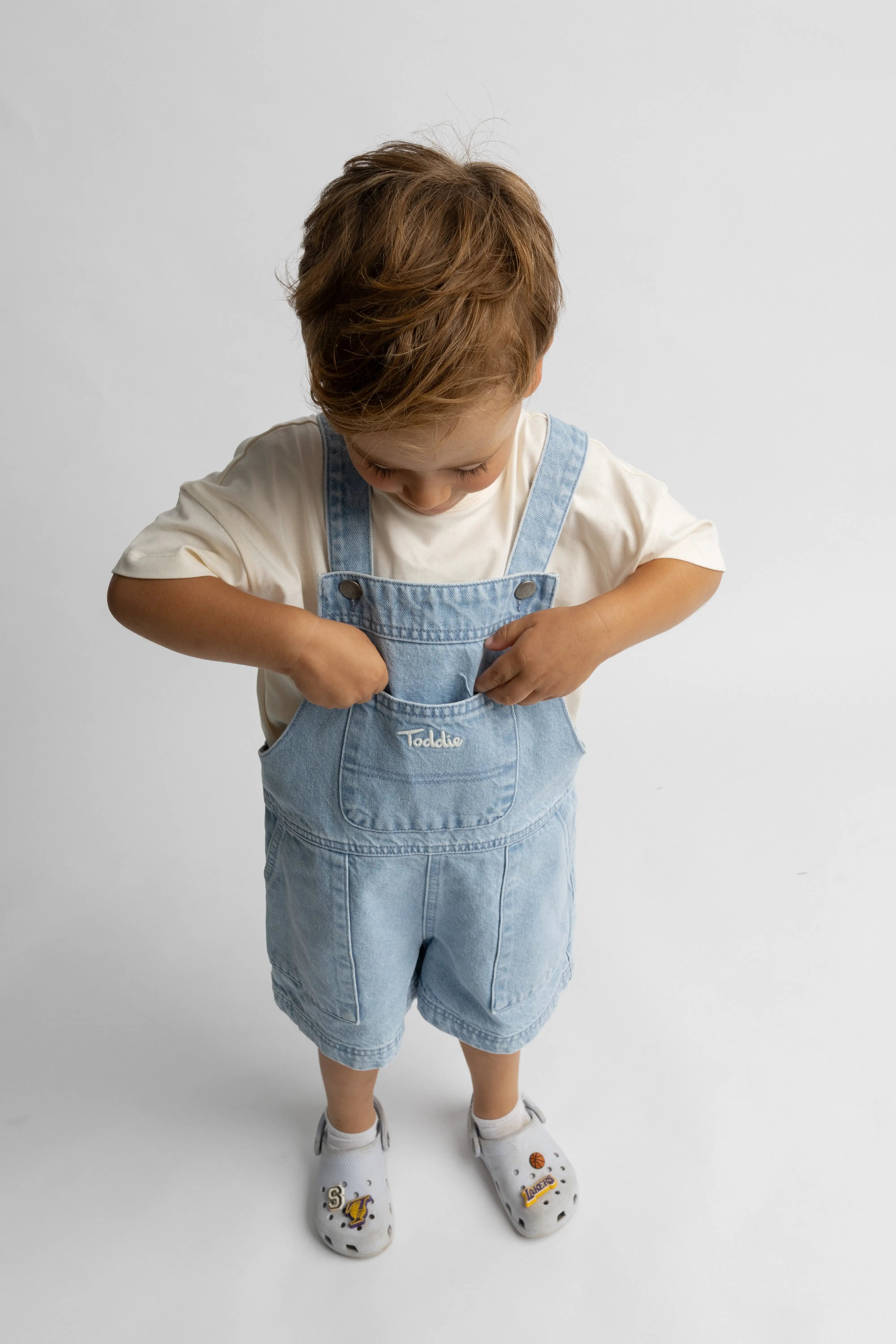 Denim Short Dungaree