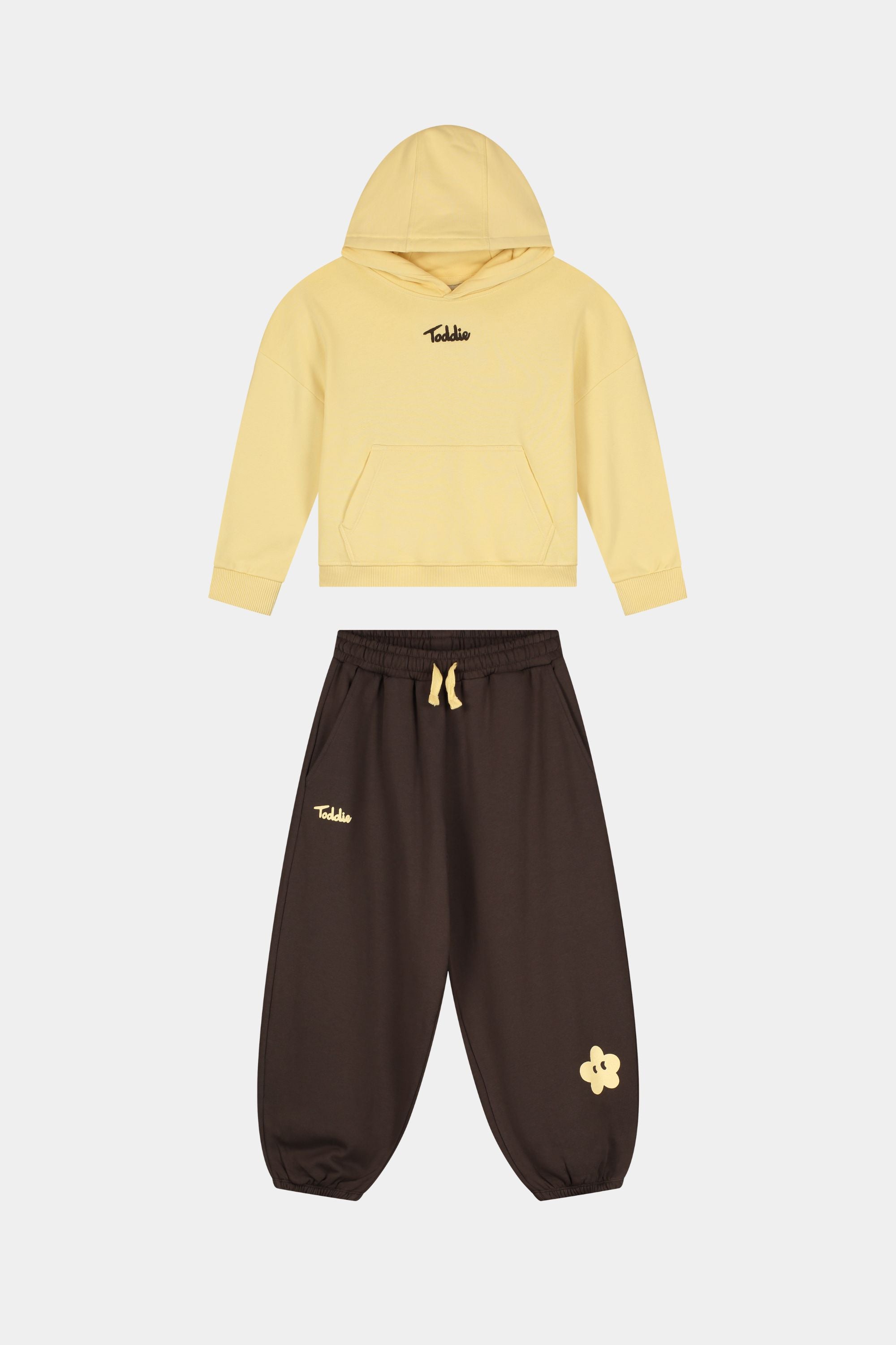 Jogger Set Yellow/Brown