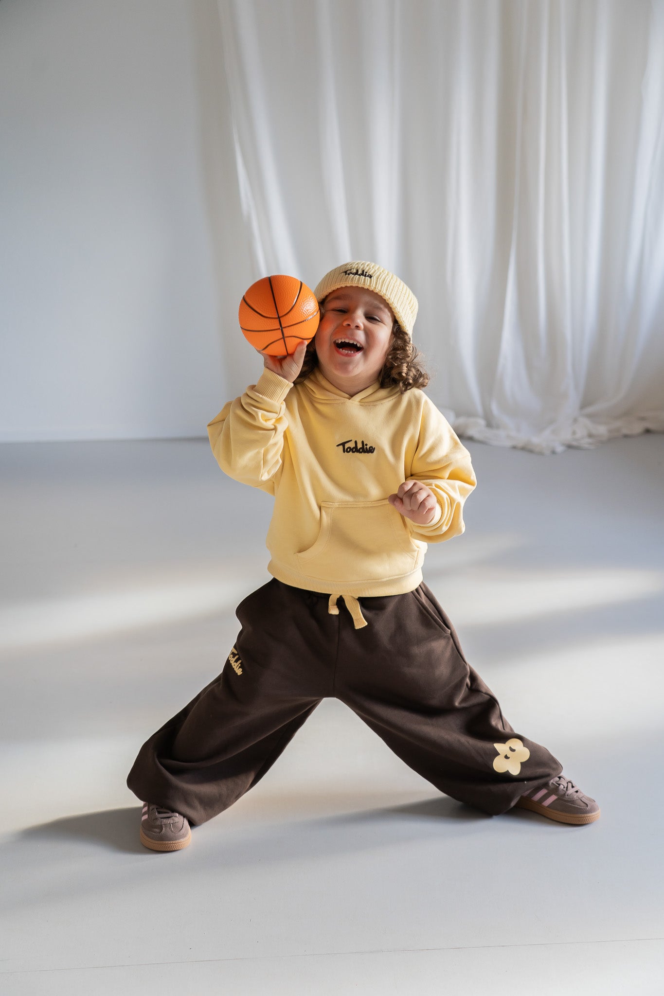 Jogger Set Yellow/Brown