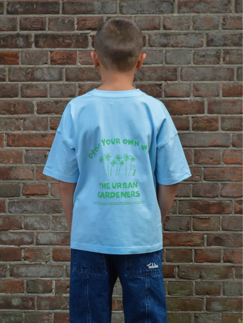 Grow Your Own Way Tee Blue/Green