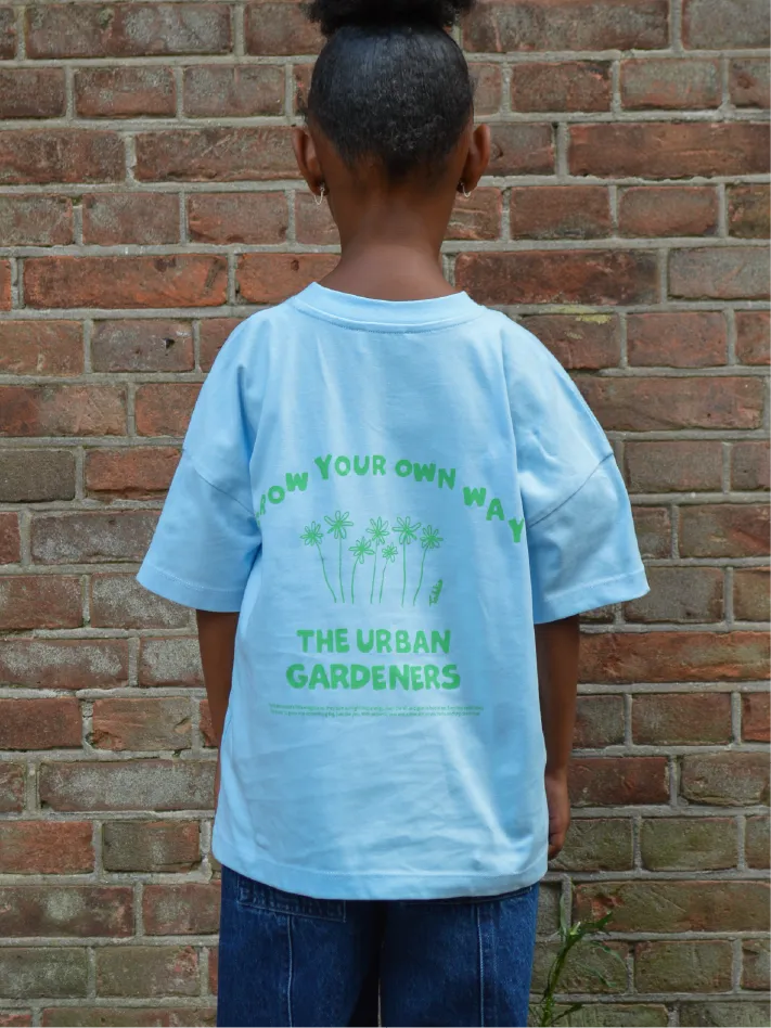 Grow Your Own Way Tee Blue/Green