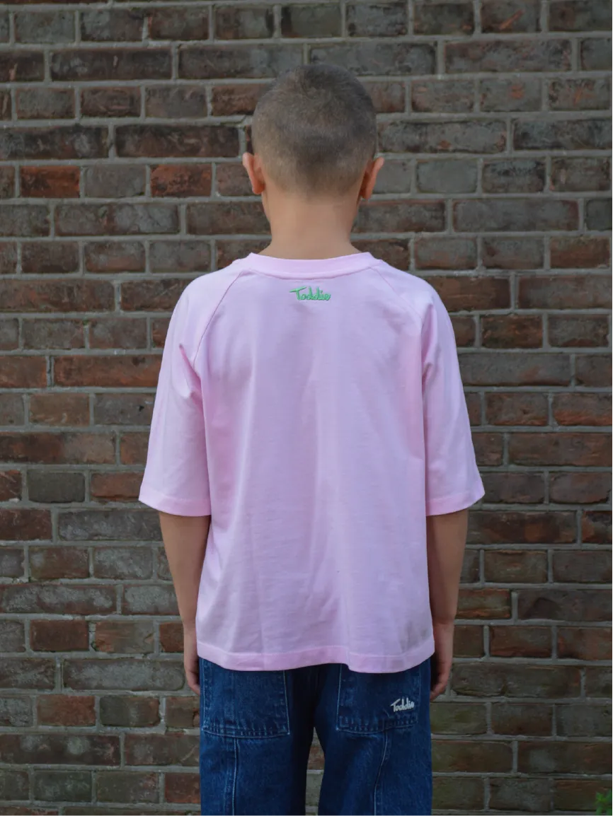 Toddie Oversized Tee Pink