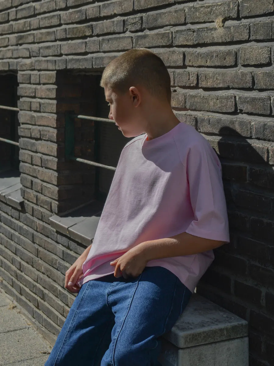 Toddie Oversized Tee Pink