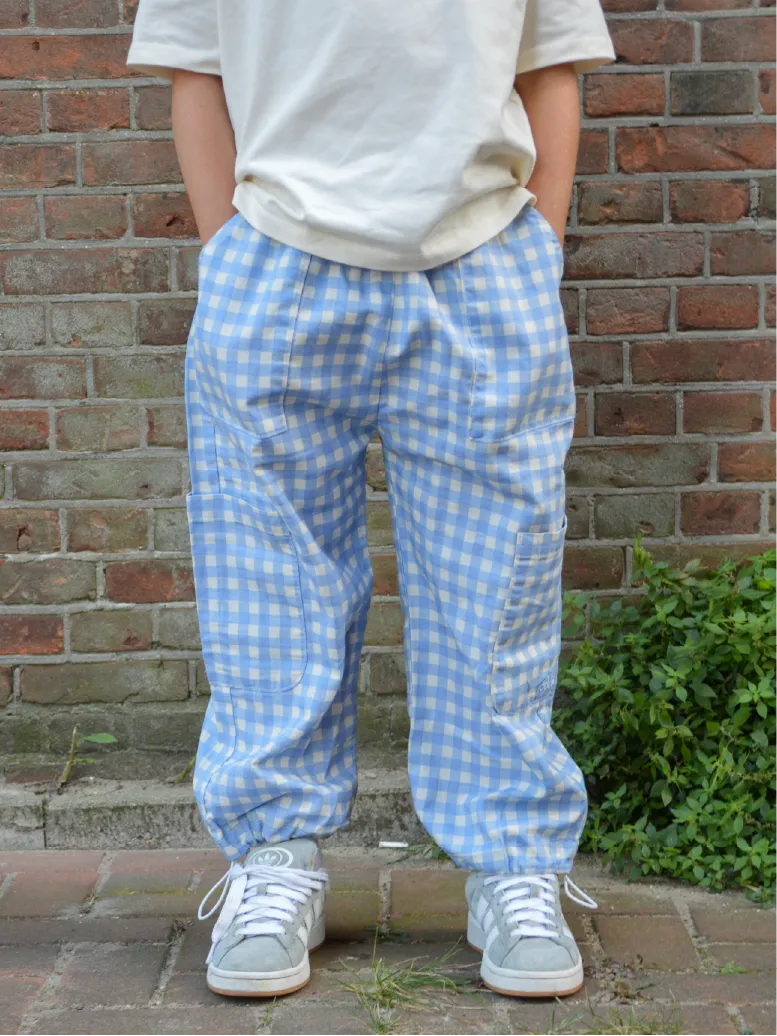 Cargo Gingham Pants