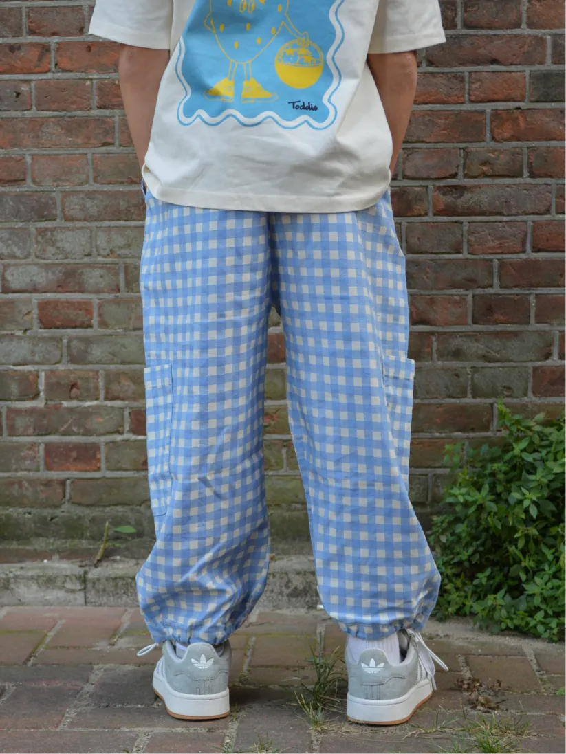 Cargo Gingham Pants