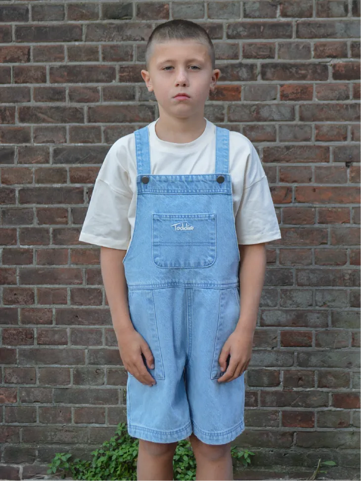 Denim Short Dungaree