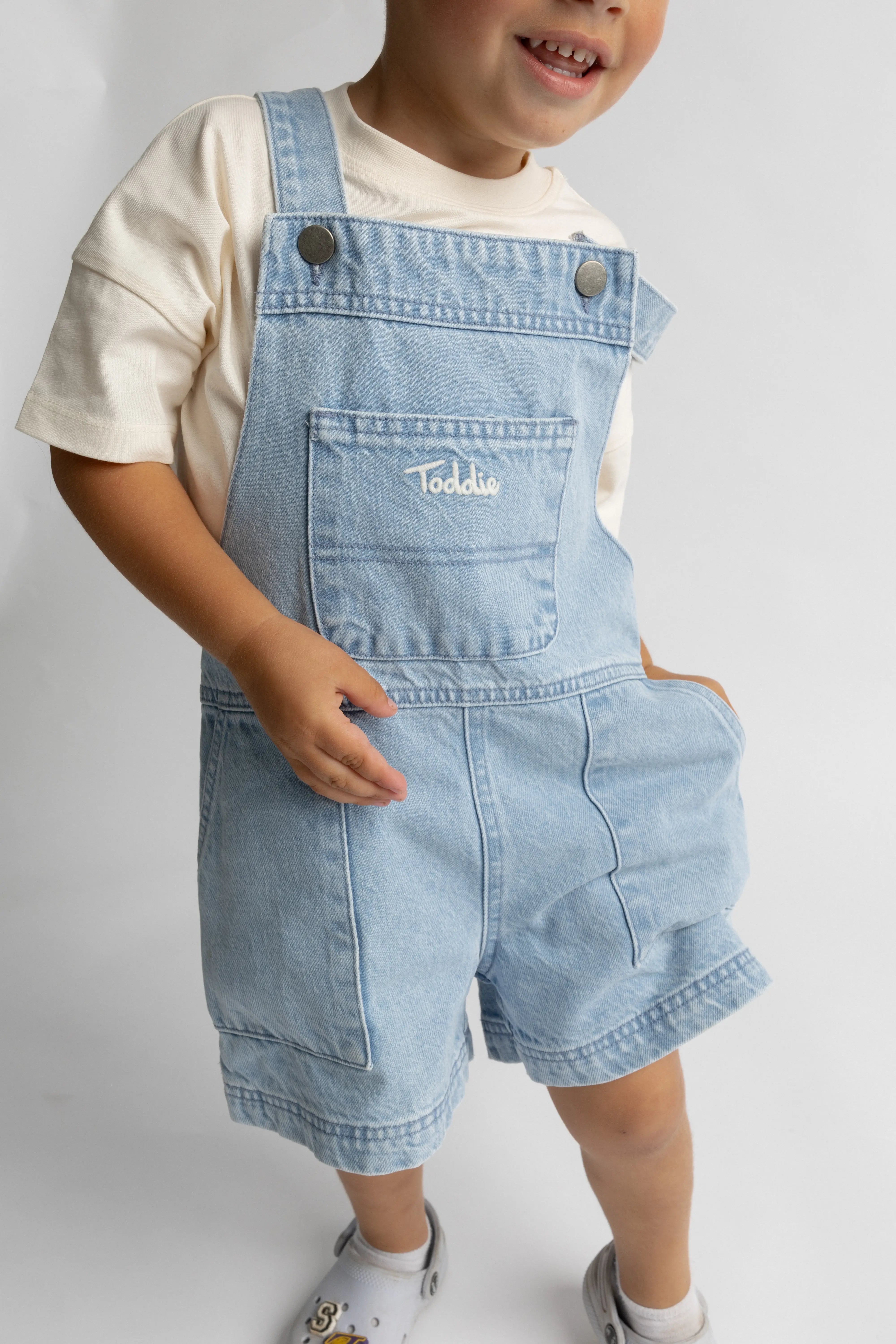 Denim Short Dungaree
