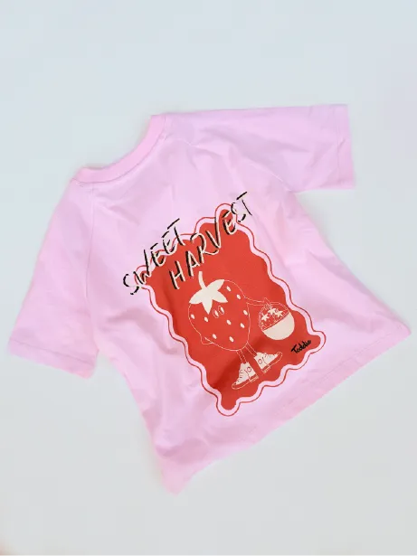 Sweet Harvest Tee Pink