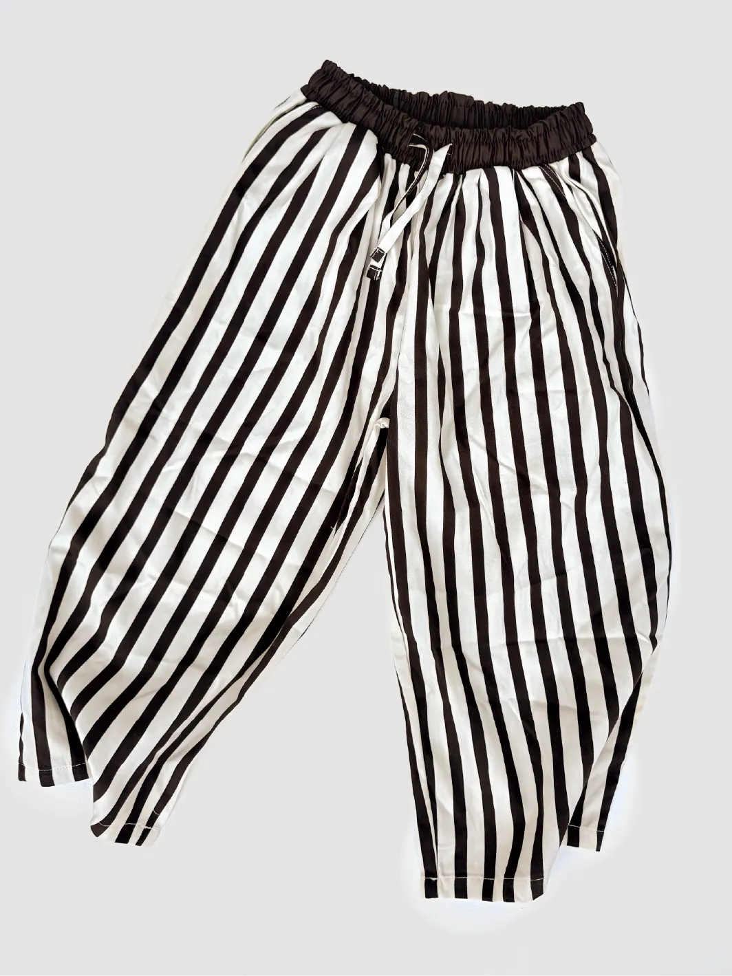 Striped Poplin Pants