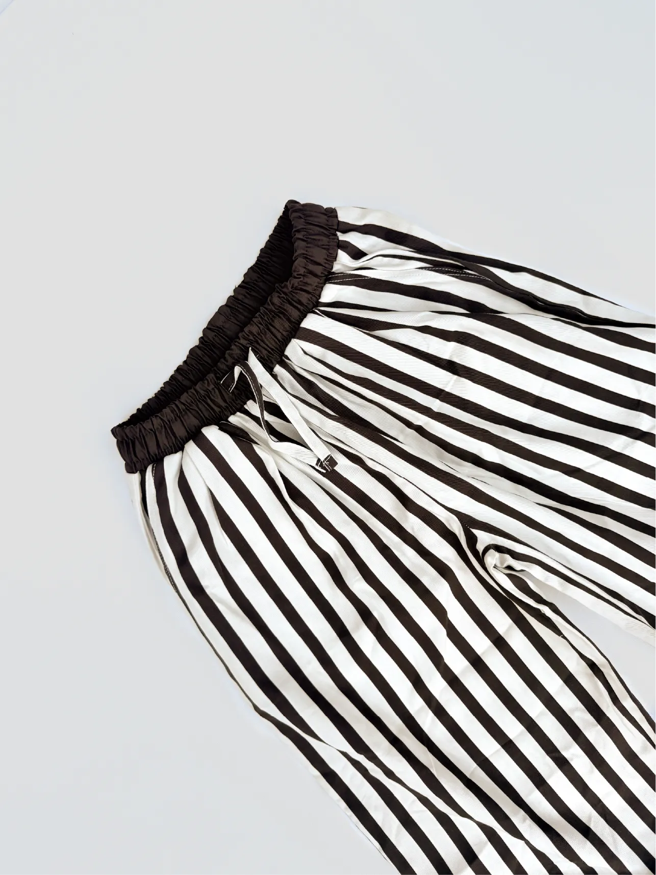 Striped Poplin Pants