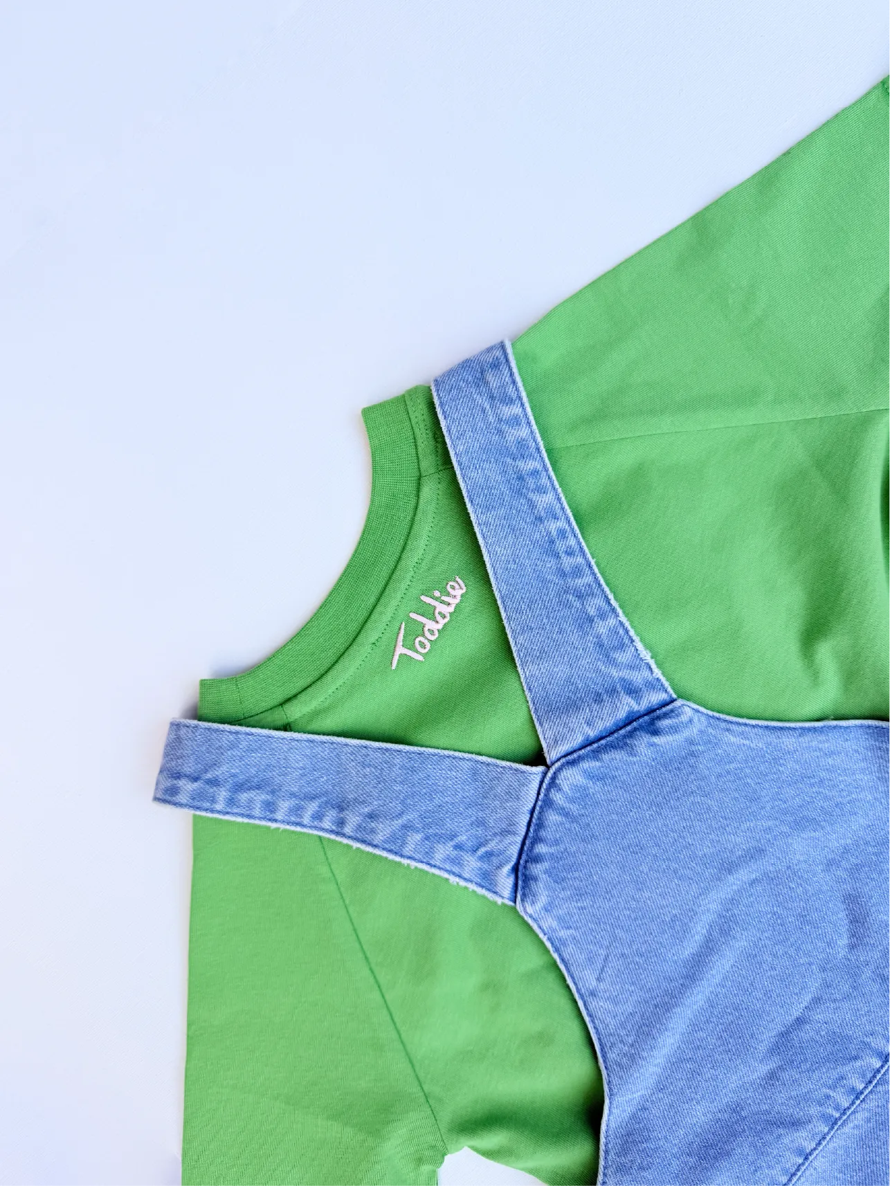 Denim Short Dungaree