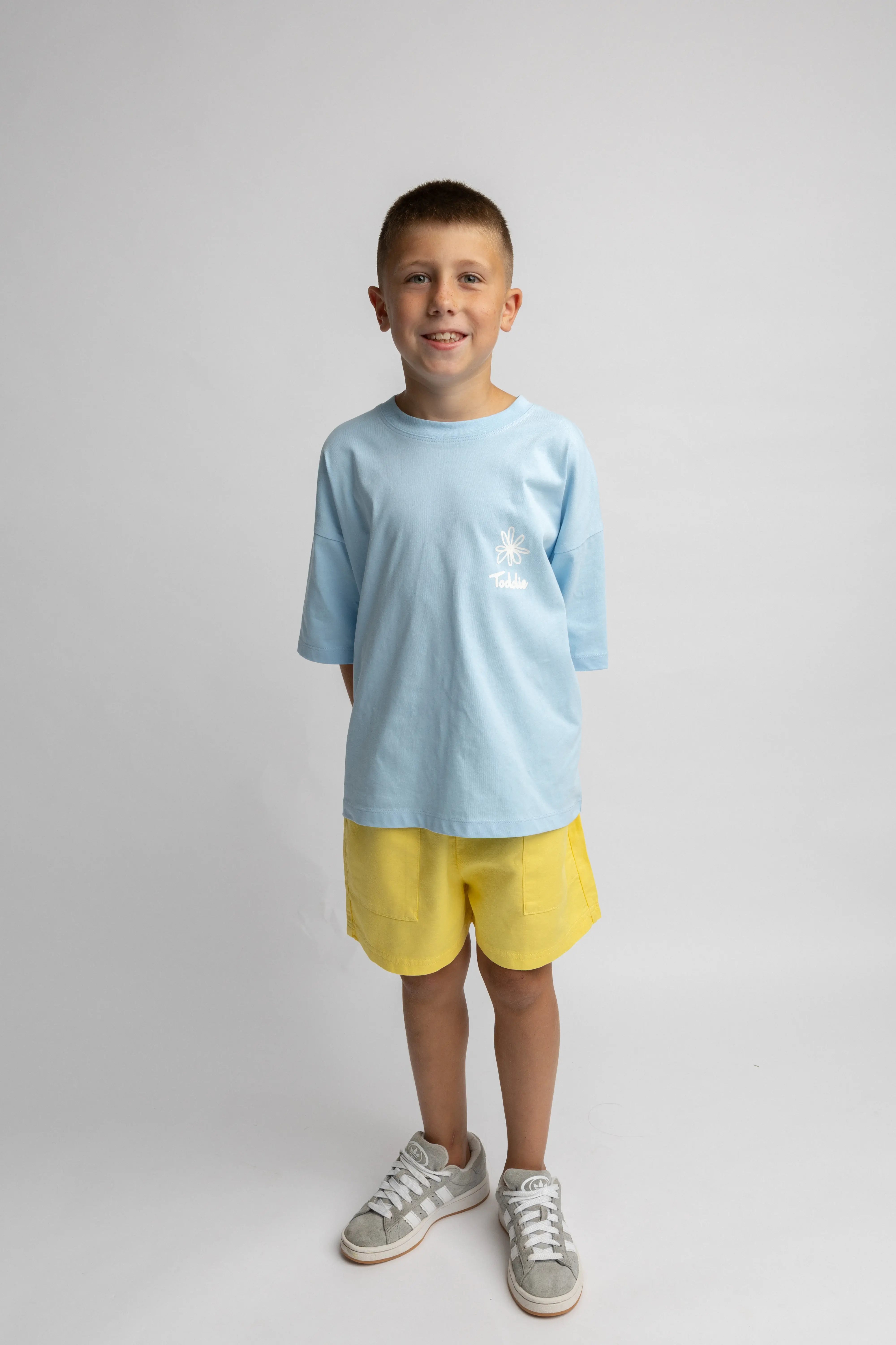 Grown Your Own Way Tee Blue/Cream