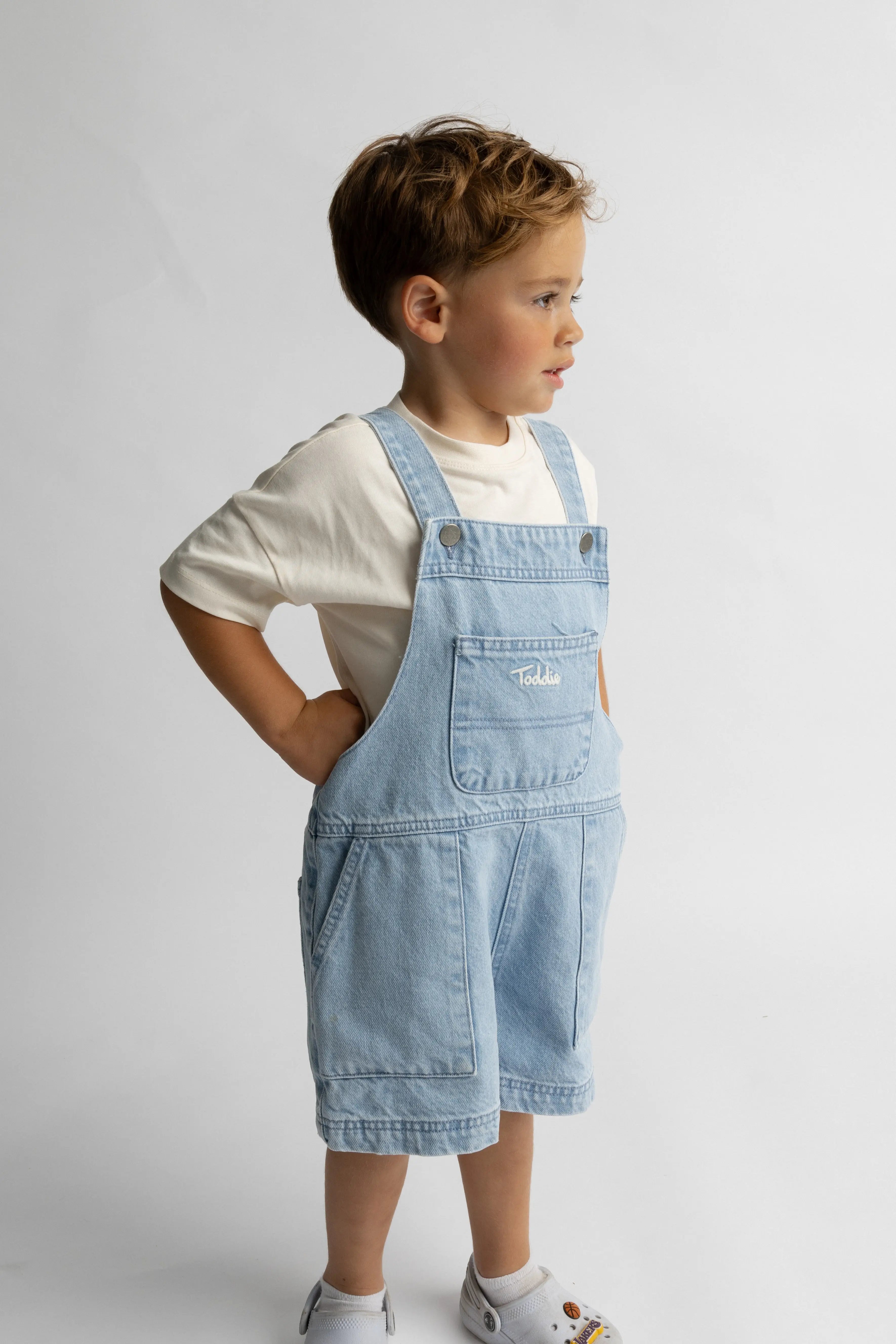 Denim Short Dungaree