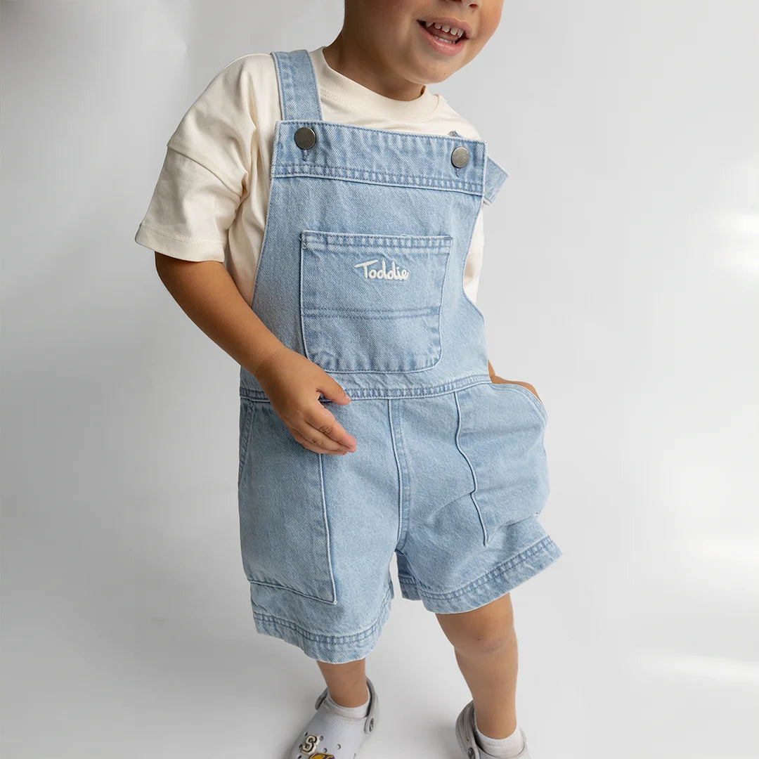 Denim, Oversized, Dungaree, Toddie, Kidswear, streetwear, cotton, unisex