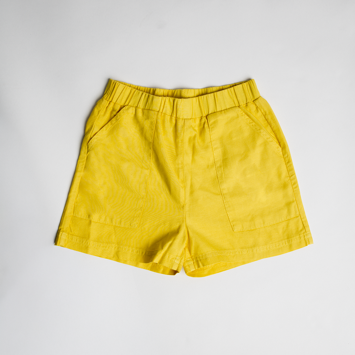Yellow, short, Toddie, Streetwear, Kidswear, Oversized, Baggy, Unisex, Kids, Cotton